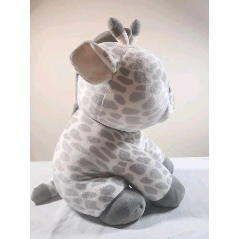 TY 16 INCH 2017 Gracie gray and white giraffe RARE BEANIE PLUSH‎ BABY COLLECTION